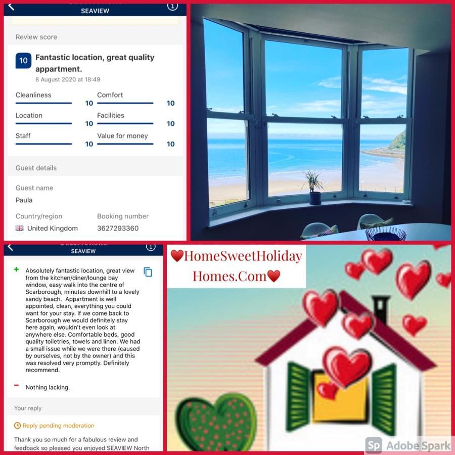 Seaview North Bay Holiday Home Apartment Scarborough Exteriér fotografie