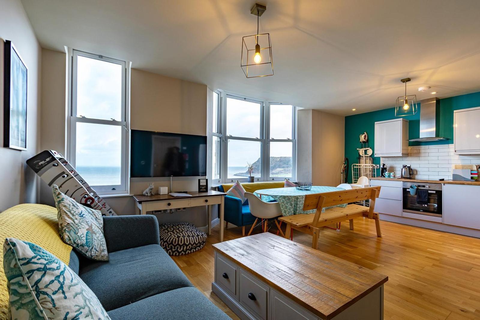 Seaview North Bay Holiday Home Apartment Scarborough Exteriér fotografie